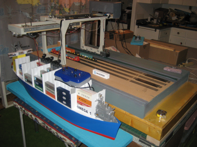 Ship Container build HO scale 2017-12-2